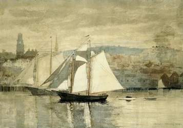 Two Sailboats